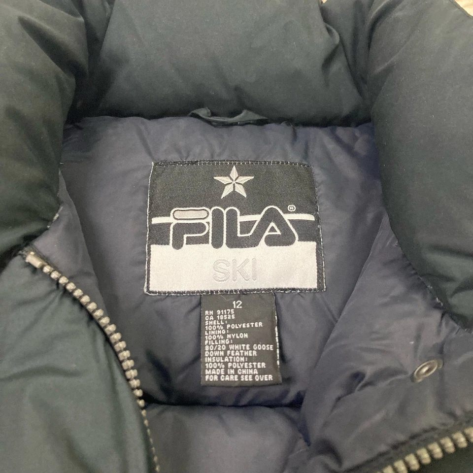 Fila Ski Down Puffer Coat - Image 3 of 4