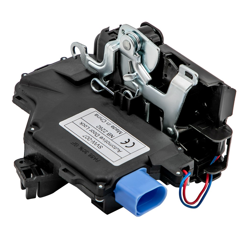 1x Rear Left Door Lock Mechanism For Vw Golf Mk5 Jetta Mk3 Touran Touareg