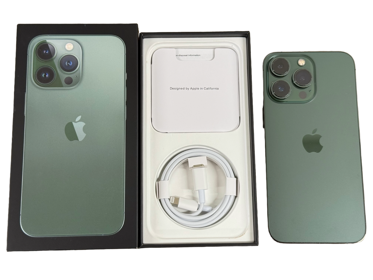 Apple iPhone 13 Pro Factory Unlocked 512GB 256GB A2483 In-Box All