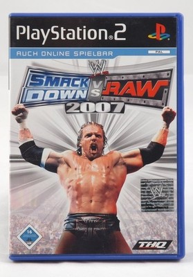WWE SmackDown! vs. Raw 2007 (Sony PlayStation 2) PS2 Spiel in OVP - GUT