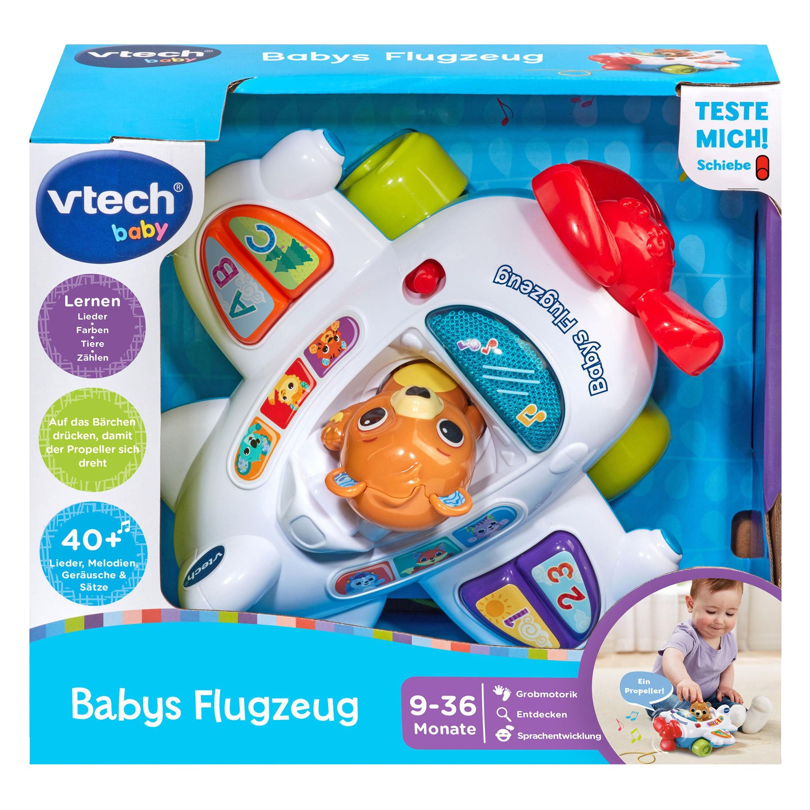 Флюгцеуг для младенцев VTECH Спилцеугфлюгцеуг Мехрфарбиг 4190₽