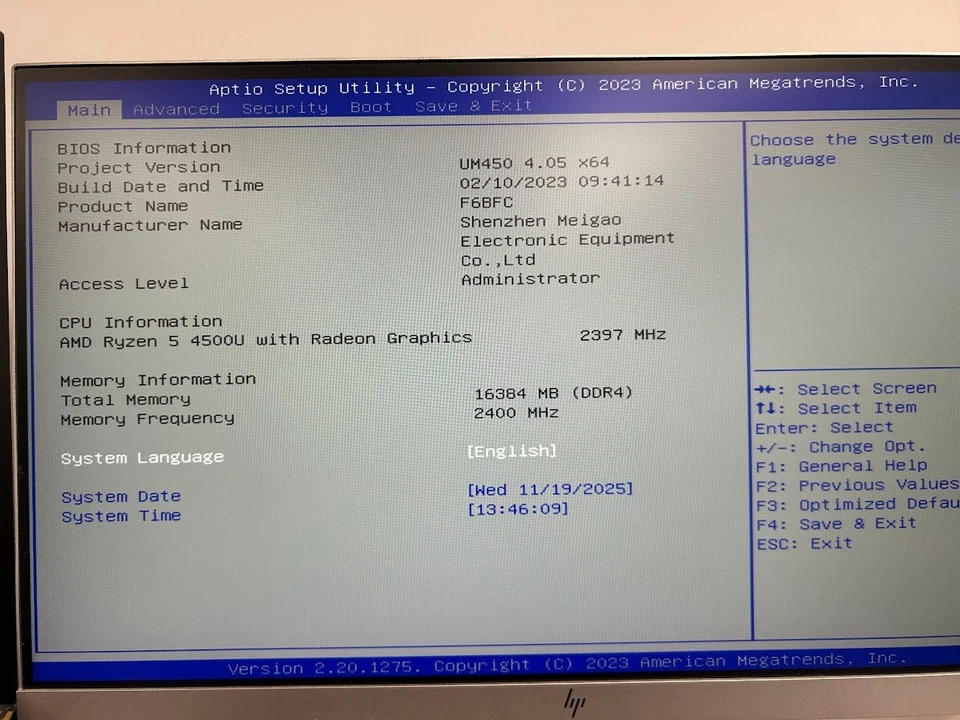 Minisforum UM450 AMD Ryzen 5 4500U 2.4GHz, 16GB RAM, NO SSD/OS/AC #95 - Image 2 of 4