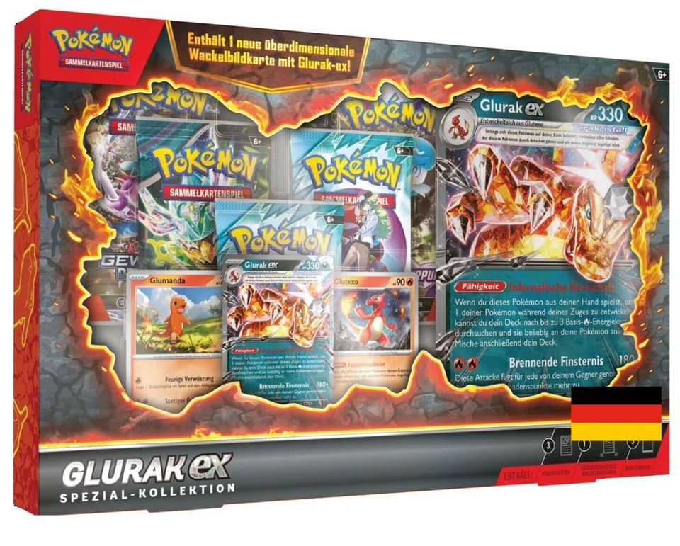 Pokémon Glurak ex Spezial Kollektion Box | DEUTSCH - NEU & OVP