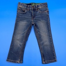 Levi Strauss Co 511 Kids Jeans Blue Denim Elastic Waist Size 2T