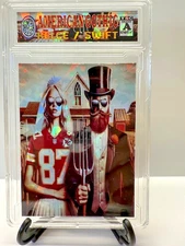 2025 Kansas City SP/200 Sport Anime Trave Kelce/ Taylor Swift Refractor z1 rc