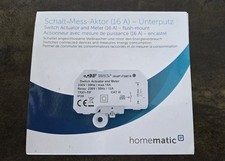 Homematic IP HmIP-FSM16 Schalt-Mess-Aktor, 230 V