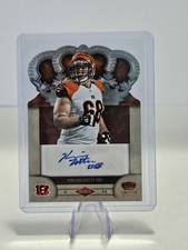 Panini 2012 Crown Royale Kevin Zeitler Bengals #54 Rookie Autograph /245 Card. rookie card picture