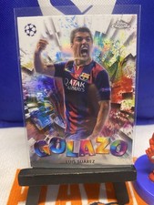 2024-25 Topps Chrome Uefa Club Competitions - Golazo Luis Suarez FC Barcelona