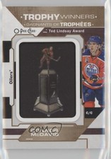 2020-21 O-Pee-Chee Trophy Ted Lindsay Connor McDavid #P-33 Patch 7i6
