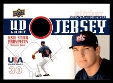 2009 Upper Deck USA #GJU-40 Asher Wojciechowski Rookie RC Jersey