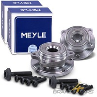 Meyle 2X Radnabe Radlager Vorne FÜR Audi A4 B6 B7 A6 4B Seat Exeo VW Passat