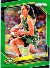 2025 Panini Prizm WNBA #38 Sue Bird Green Prizms