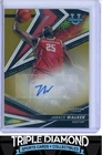 2022-23 Bowman Univ Best Jarace Walker Best of '22 Auto Gold Refr #27/50 AA984