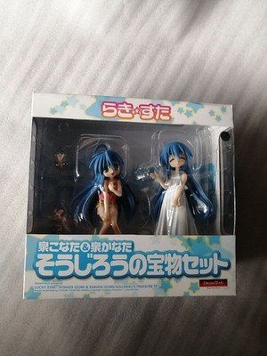 Lucky Star Konata & Kanata Izumi Treasure Set WAVE Dreamtech Unopened Japan