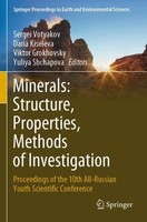Minerals: Structure, Properties, Methods Of Investigation Daria Kiseleva