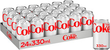 Image of Diet Coke Can Cola, Tray 330 Ml (Pack of 24)