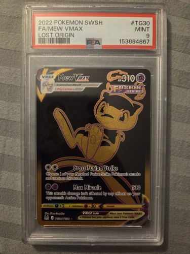 Mew VMAX graded PSA 9 for sale on eBay