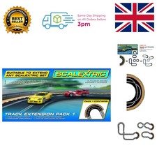 1:32 Scale Slot Car Track Extension - Racing Curve Accessory for Better Layouts