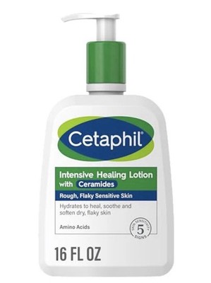 Cetaphil Intensive Healing Lotion 16 Oz Treats Rough Flaky Sensitive Skin