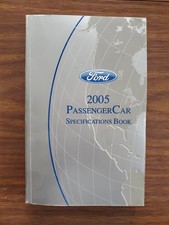 2005 Ford [Mercury, Lincoln] Passenger Car Specification Book: Crown Victori...