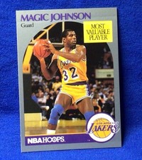 1990-91 NBA Hoops - Magic Johnson #157 MVP