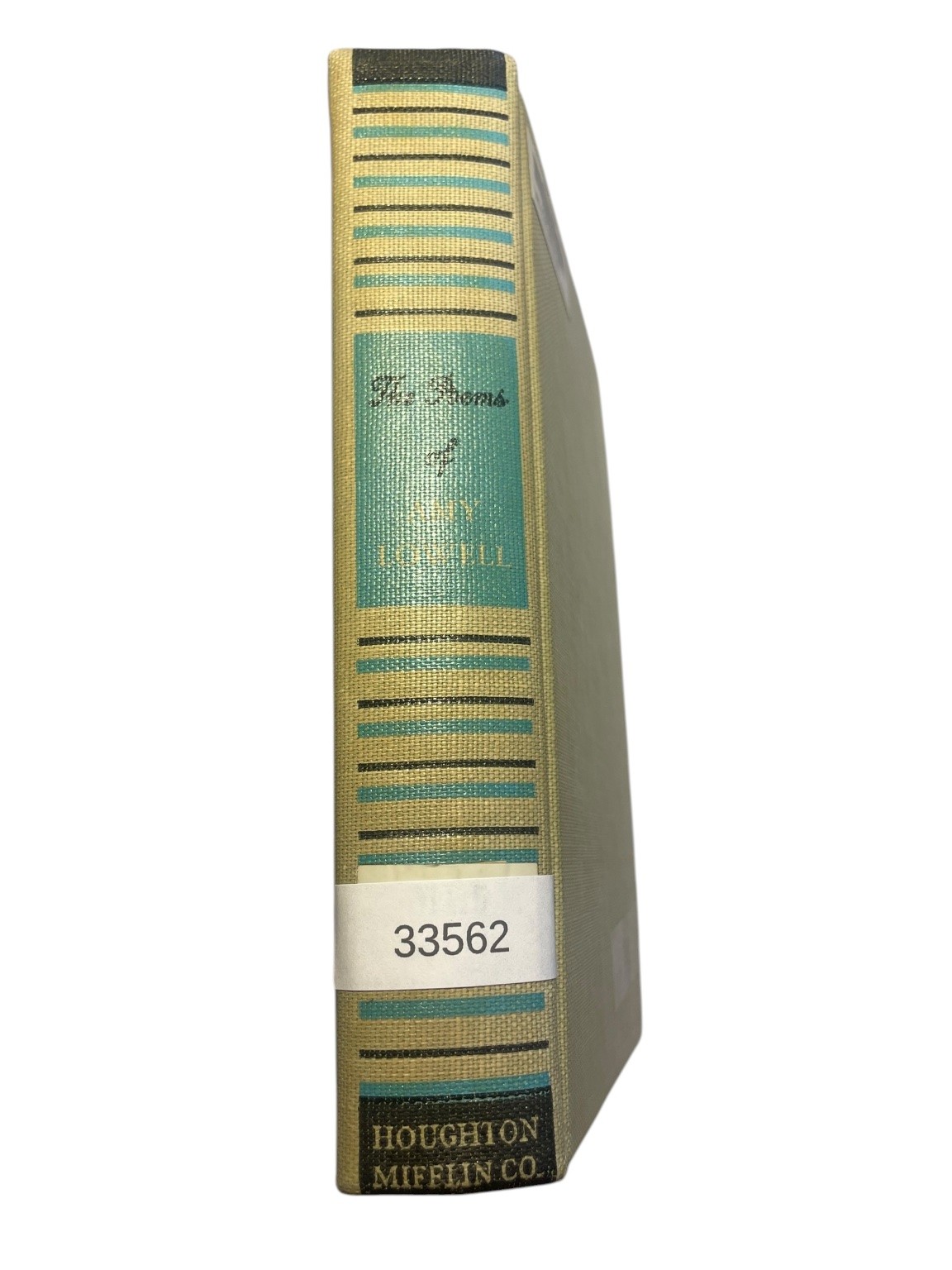 The Complete Poetical Works of Amy Lowell 1955 Cambridge Edition Poetry