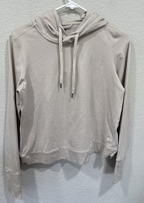 Vuori Women s Halo Essential Hoodie Ecru Heather