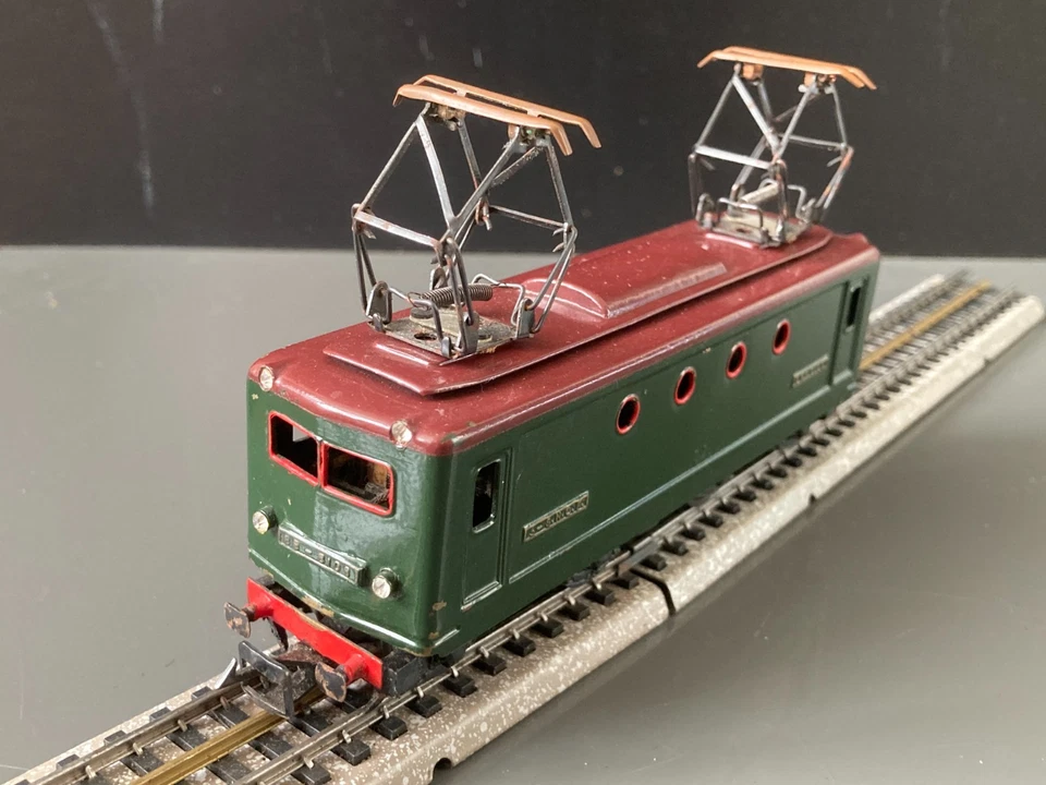 PMP échelle HO locomotive SNCF BB 8108 caisse laiton, années 50, à réviser - Photo 4/4