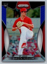2019 Panini Prizm #53 Dakota Hudson Red, White, & Blue Prizm