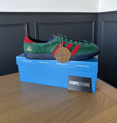 ADIDAS SPZL BLACKBURN DECADE SPEZIAL GREEN SUEDE IH2139 - SIZE UK