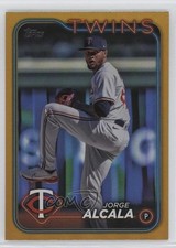 2024 Topps Update Gold Rainbow Foil Jorge Alcala #US4 2g8