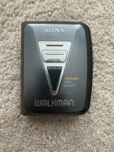 Sony Walkman WM-EX170 AM/FM Cassette Player *FOR PARTS OR REPAIR* READ