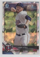2018 Bowman Chrome Prospects Atomic Refractor Zack Littell #BCP101 k0w
