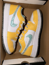 Jordan Air Jordan 1 Low SE GS Citron Pulse/Glacier Ice/White 6.5Y