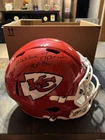 Kansas City Chiefs Autographed Replica Football Helmet Tristar authentication