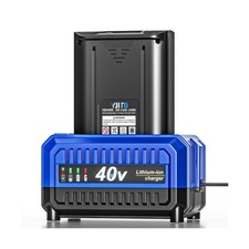 Upgrade 40V 6.0Ah Battery and Charger Kit, Compatible with Kobalt 40V Max Bat...