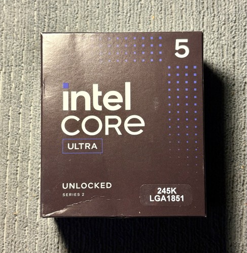 Intel Core Ultra 5 245K (Series 2) Arrow Lake LGA 1851 *Sealed* (BX80768245K)