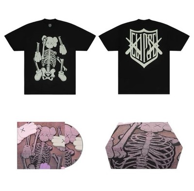 ミュージシャン KAWS X CLIPSE KAWS X CLIPSE LET GOD SORT EM OUT TEE BOX SET '2' - BLACK/ WHITE