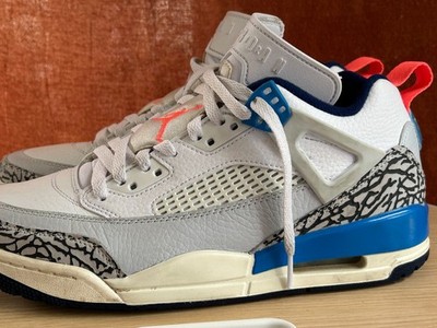 Size 8 - Air Jordan Spizike Low White Blue Void