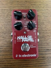 TC Electronic Hall of Fame Reverb Guitar Effects Pedal