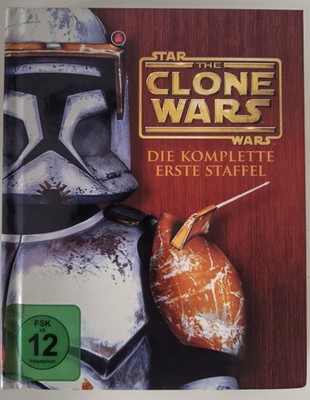 Blu-ray Star Wars The Clone Wars Staffel 1 Bluray Mediabook, Gebraucht Getestet