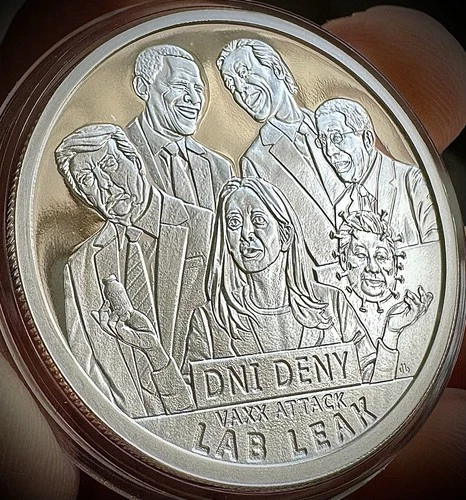 2023 1oz Silver Shield DNI Deny .999 Silver Proof Round (COA 280/512).  No box!