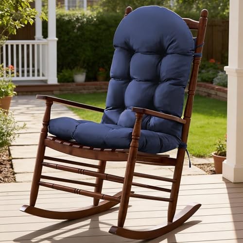 Cushions, Indoor/outdoor Adirondack Chair 44x19x4 Inch Navy 