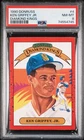 1990 Donruss #4 Ken Griffey Jr. Diamond Kings - PSA 8