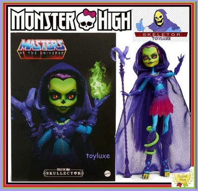 Monster High Skullector MOTU SKELETOR Doll Masters of the Universe Exclusive NIB