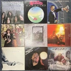 70s Classic Rock Record Collection (9 LPs) Vintage Vinyl Lot Heart Clapton Zep