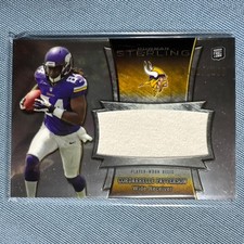 2014 Topps Bowman Sterling Patch Rookie Cordarrelle Patterson 192/1206