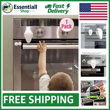 Heat-Resistant Childproof Oven Lock - Tool-Free Installation for Kitchen Safety