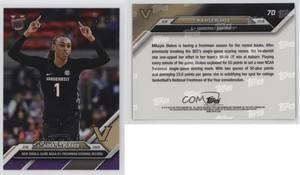 2024-25 Bowman U Now Purple /25 Mikayla Blakes #70