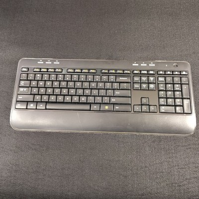 Logitech K520 Wireless Keyboard - Full Size, Dark Grey NO DONGLE